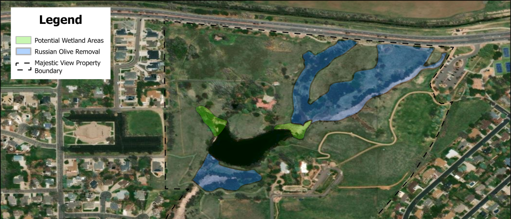 Wetland project map