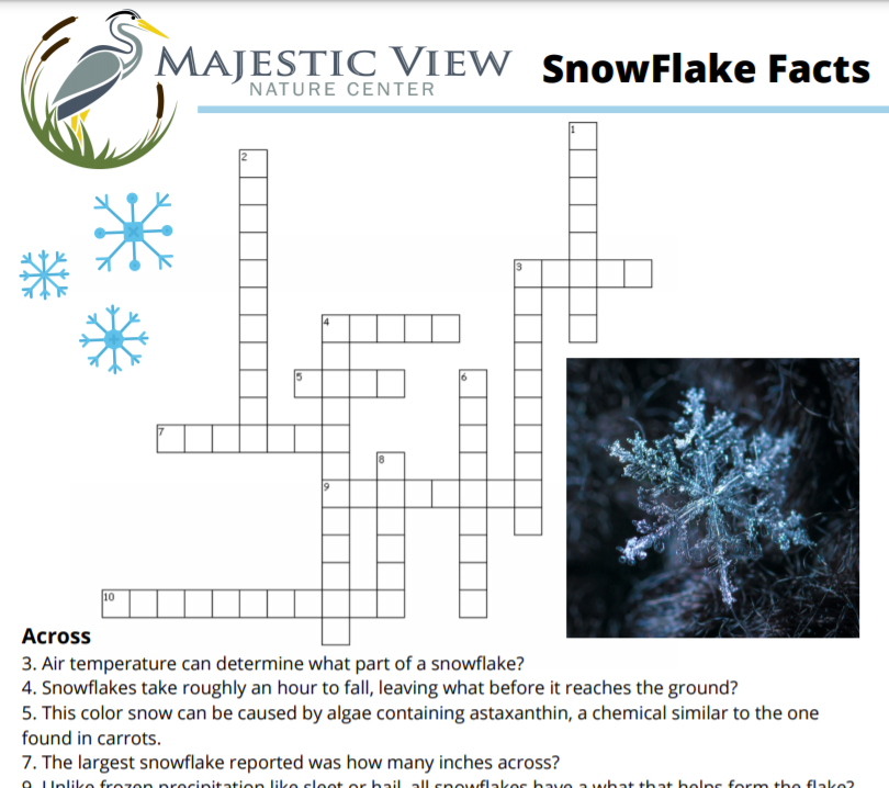 snowflake crossword puzzle thumbnail