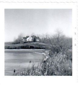 oberon lake and Hanson property historic photo