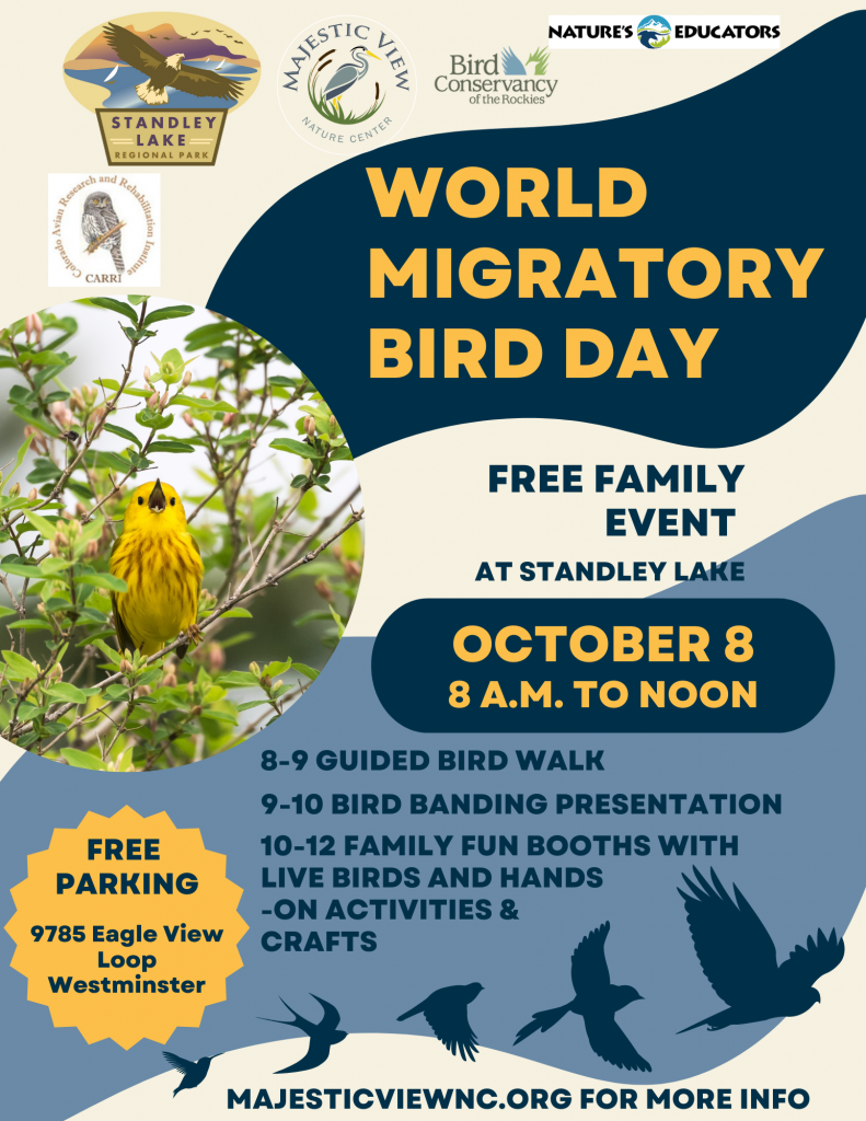 World migratory bird day flyer preview